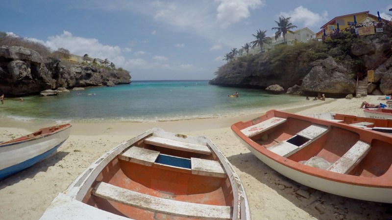 curacao playa lagun fishing boats