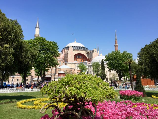 istanbul in spring best time to visit tulips hagia sophia