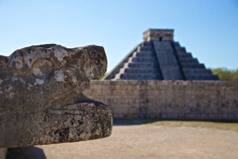 Mexico Chichen Itza Maya City Archeological Site