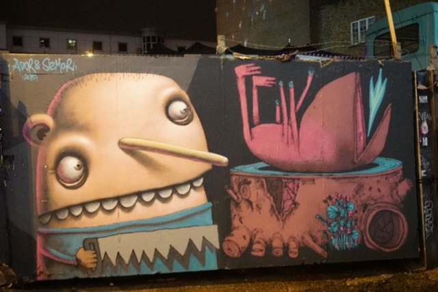 street art in london ador and semor old street