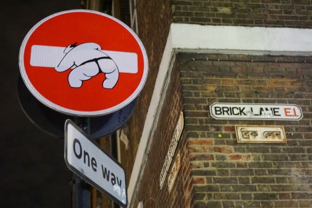 street art in london clet abraham brick lane