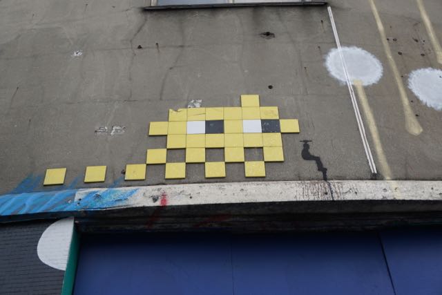 street art in london invader old street