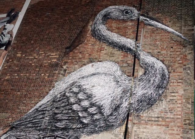 street art in london roa Hanbury Street near brick lane