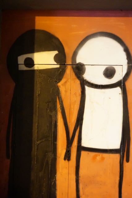 street art in london stik brick lane