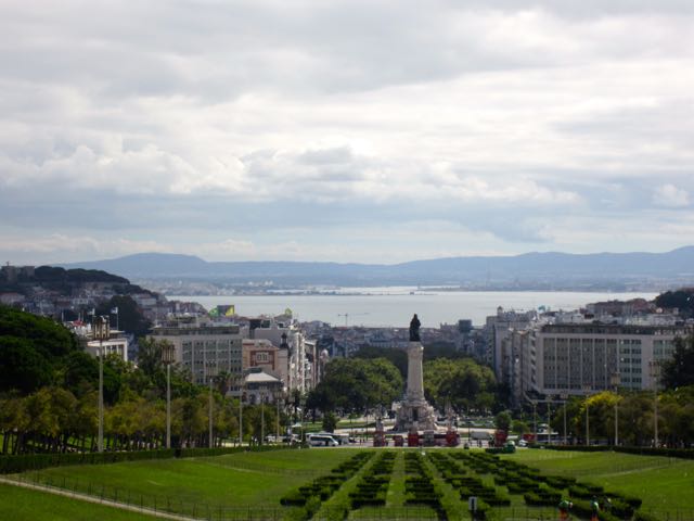 lisbon viewpoint Parque Eduardo VII