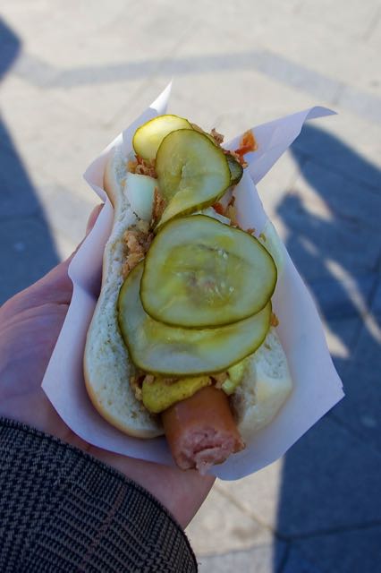 things to do in copenhagen eat a hot dog
