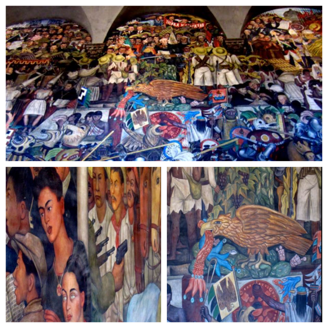 top things to do in mexico city national palace murals of Diego Rivera