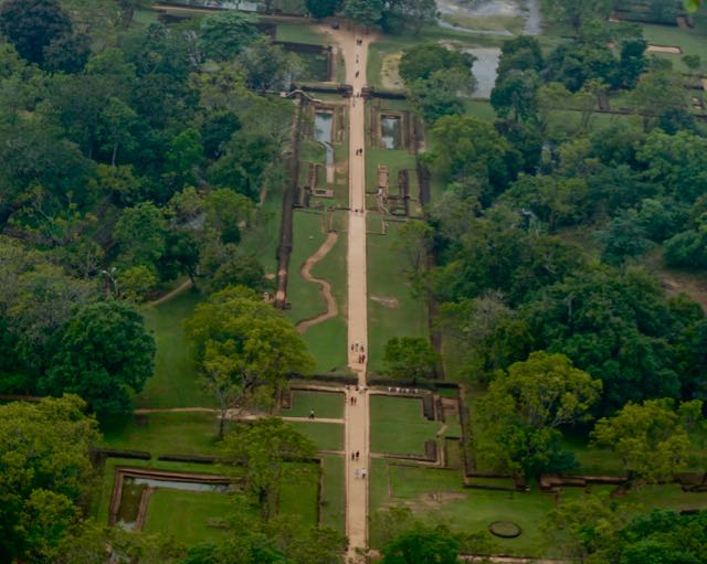 Visit Sigiriya Rock in Sri Lanka - The Royal Gardens