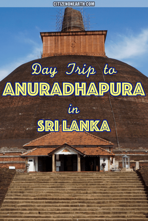 Day trip - Visiting Ancient City of Anuradhapura in Sri Lanka