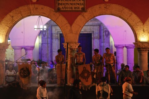Things to do in 2 days in Merida - Yucatan Peninsula - Mexico - Plaza Grande de Merida - Traditional Eastern Celebrations