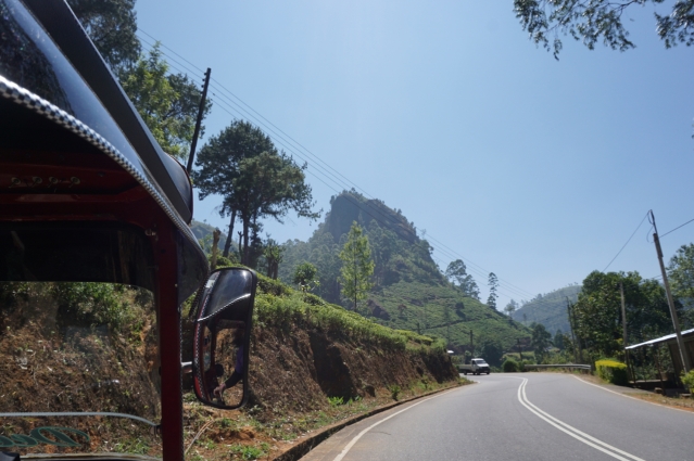 2 days in Nuwara Eliya Hill Country Sri Lanka Driving around with tuk tuk to visit tea estates and see waterfalls
