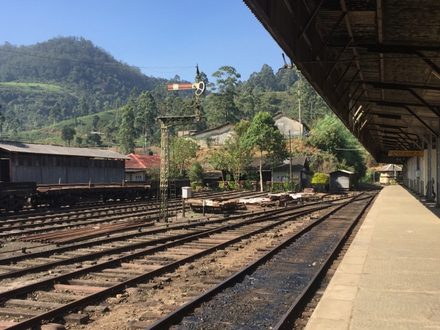 2 days in Nuwara Eliya Hill Country Sri Lanka - Train Station to go to Nuwara Eliya is called Nanu Oya